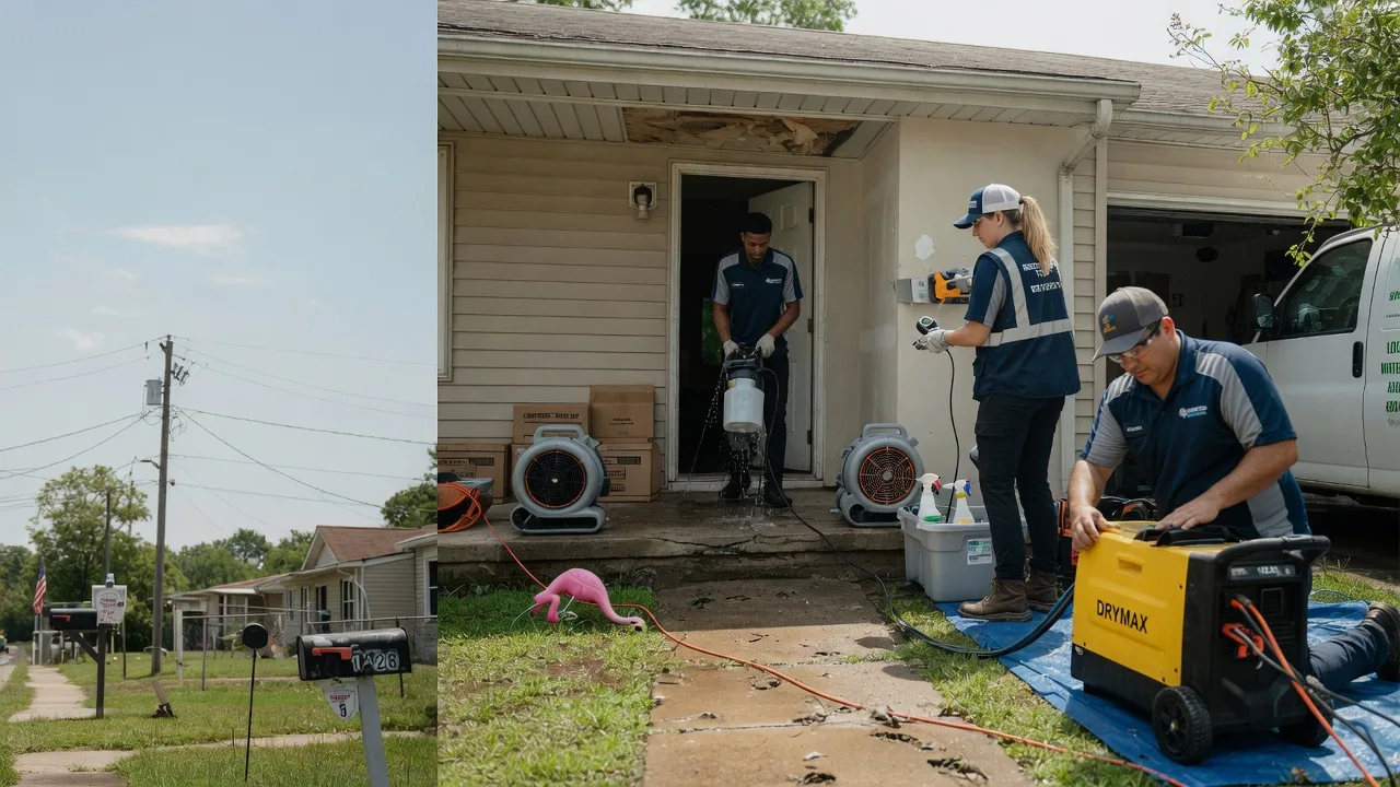 Storm Damage Water Removal in Bowlegs, OK near me